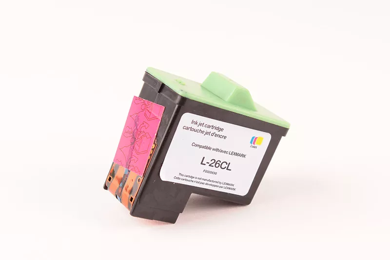 Cartouche d'encre FranceToner équivalent à LEXMARK 26 (0010N0026E) - 3 COULEURS - Format Standard