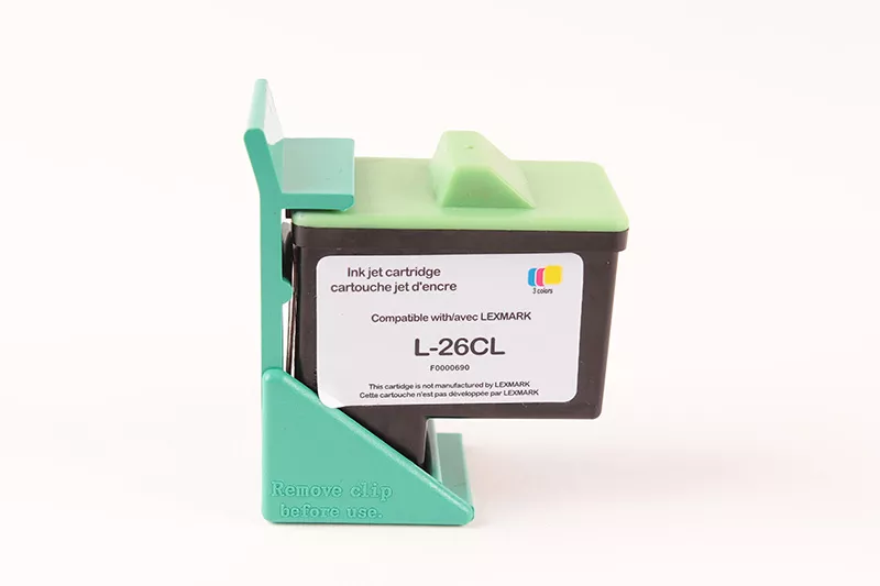 Cartouche d'encre FranceToner équivalent à LEXMARK 26 (0010N0026E) - 3 COULEURS - Format Standard