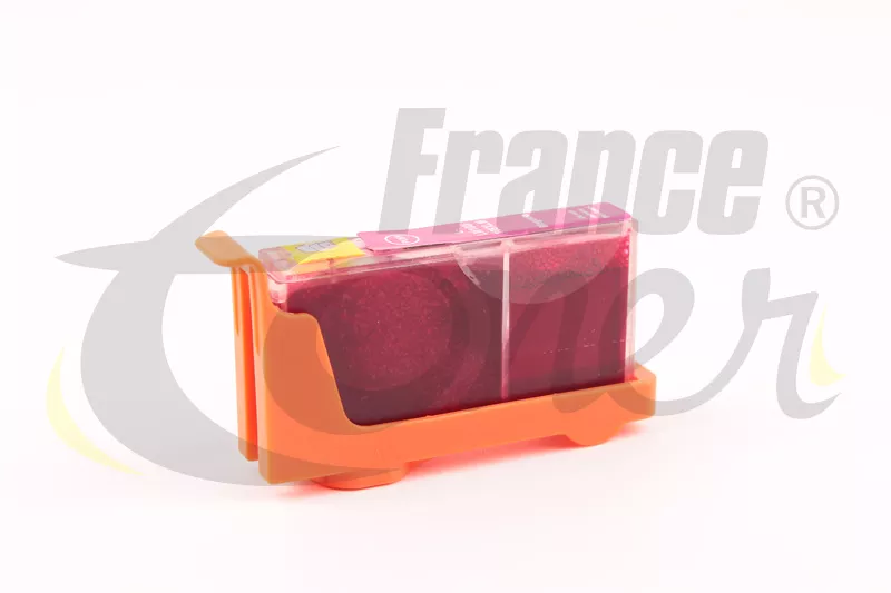 Cartouche d'encre FranceToner équivalent à LEXMARK 100XL (14N1070E) - MAGENTA (rouge) - Format XL