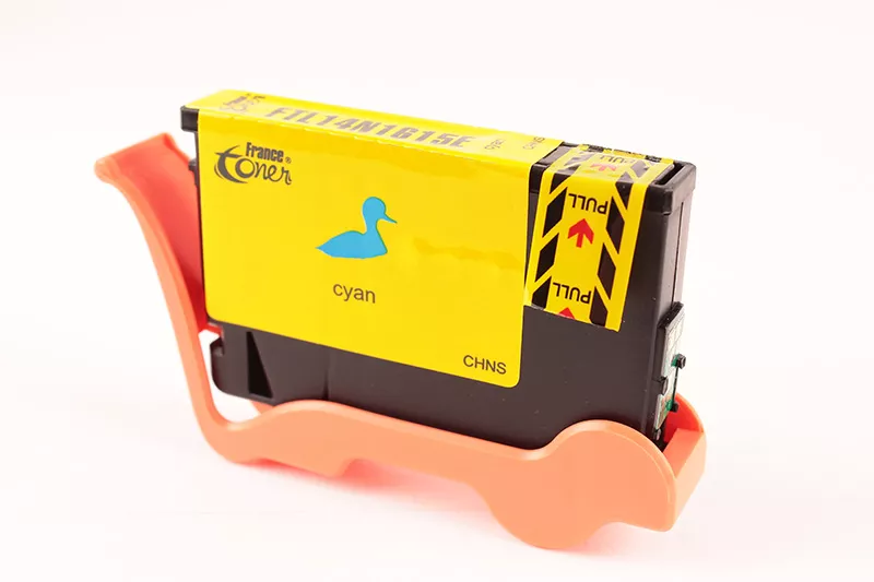 Cartouche d'encre FranceToner équivalent à LEXMARK 150XL (14N1615E) - CYAN (bleu) - Format XL