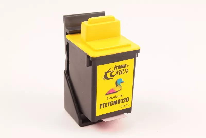 Cartouche d'encre FranceToner équivalent à COMPAQ.DIGITAL 20 (15MX120E) - 3 COULEURS - Format Standard