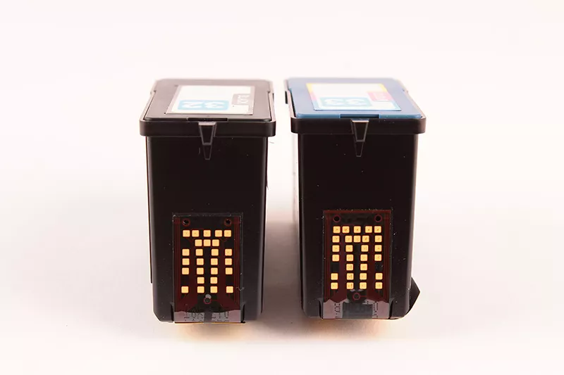 Pack de 2 cartouches d'encre FranceToner équivalent à LEXMARK 33 & 32 (80D2951) - 4 COULEURS - Format Standard