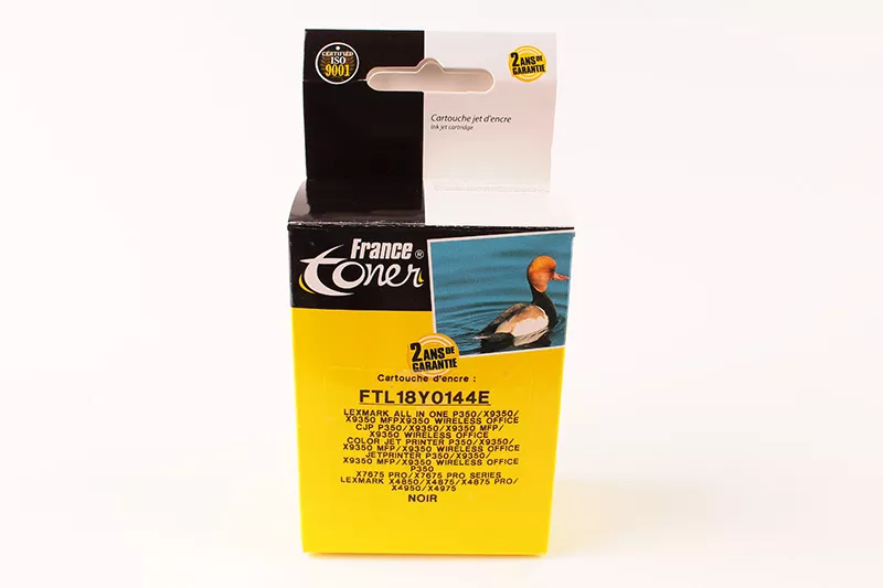 Cartouche d'encre FranceToner équivalent à LEXMARK 44XL (18Y0144E) - NOIR - Format XL