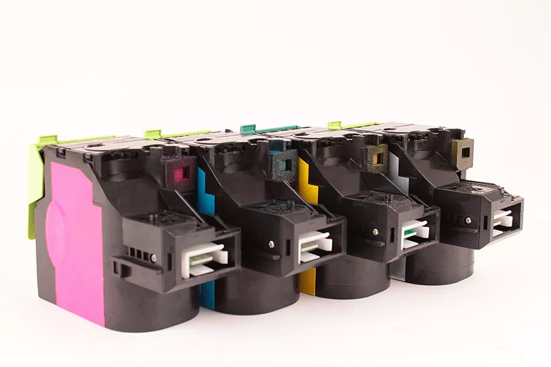 Pack de 4 toners FranceToner équivalent à LEXMARK 702H_BKCMY (70C2HK0_BKCMY) - 4 COULEURS - Format Standard