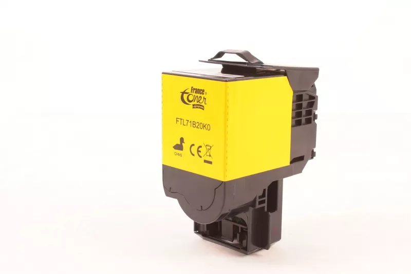 Toner FranceToner équivalent à LEXMARK 71B20K0 - NOIR - Format Standard