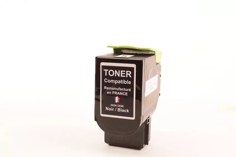 Toner FranceToner équivalent à LEXMARK 80C2HK0 - NOIR - Format XL
