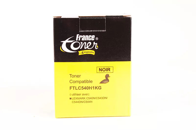 Toner FranceToner équivalent à LEXMARK C540H1KG - NOIR - Format XL
