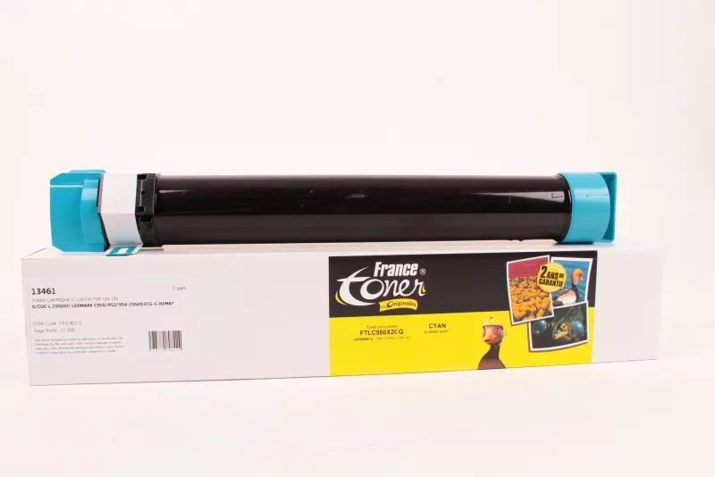 Toner compatible FranceToner équivalent à LEXMA...