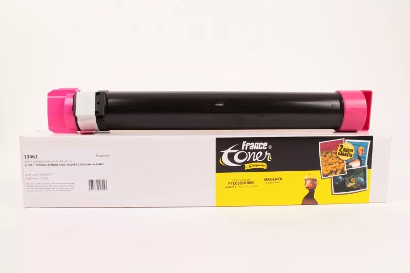 Toner compatible FranceToner équivalent à LEXMA...