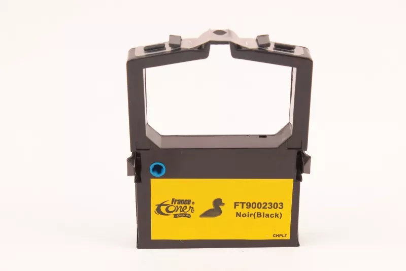 Ruban impression matricielle FranceToner équivalent à OKI 9002303 - NOIR - Format Standard