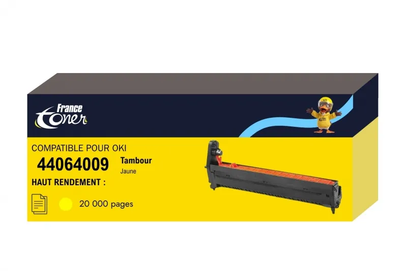 Tambour compatible FranceToner équivalent à OKI...