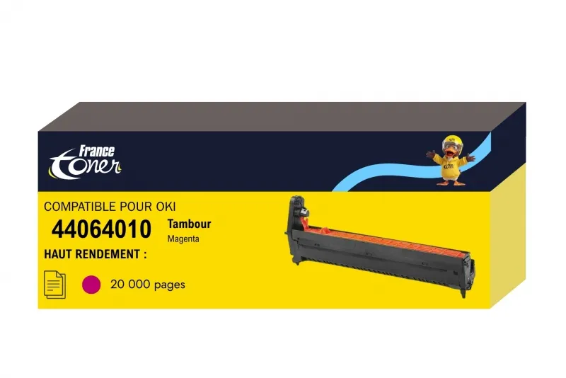Tambour compatible FranceToner équivalent à OKI...