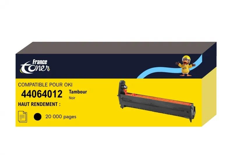 Tambour compatible FranceToner équivalent à OKI...