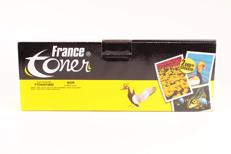 Toner FranceToner équivalent à OKI 44574802 - NOIR - Format Standard