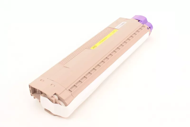 Toner FranceToner équivalent à OKI 45862837 - JAUNE - Format Standard