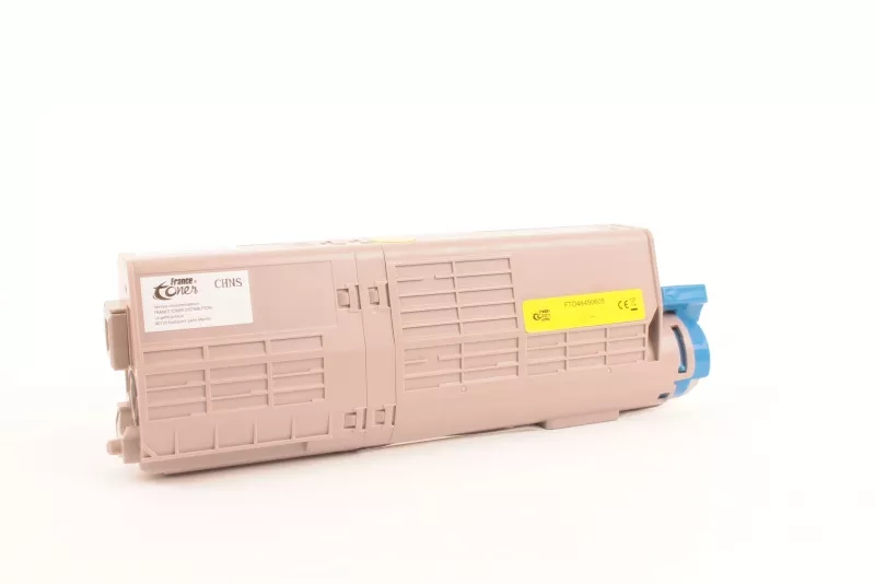 Toner FranceToner équivalent à OKI 46490605 - JAUNE - Format XL