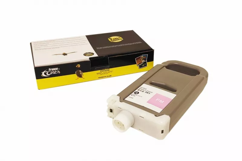 Cartouche d'encre FranceToner équivalent à CANON PFI701PM (0905B001) - MAGENTA CLAIR - Format XL