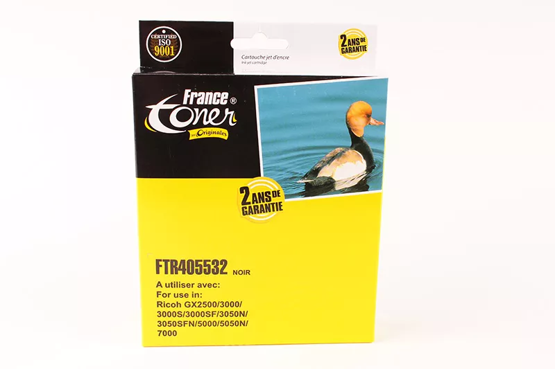 Cartouche d'encre FranceToner équivalent à RICOH GC-21K - NOIR - Format Standard