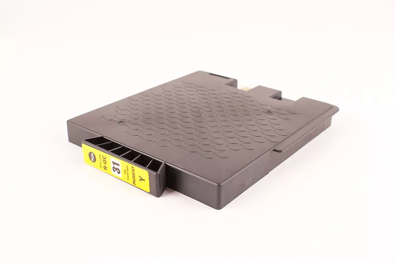 Cartouche d'encre FranceToner équivalent à RICOH GC31Y (405691) - JAUNE - Format Standard