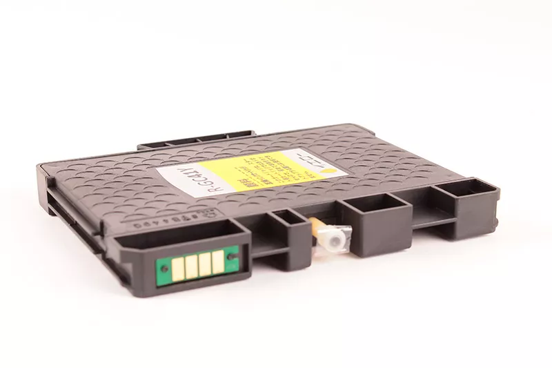 CARTOUCHE D'ENCRE GEL FranceToner équivalent à RICOH GC41YL (405768) - JAUNE - Format Standard