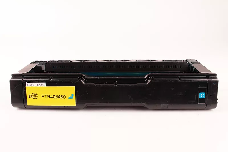 Toner FranceToner équivalent à RICOH 406480 - CYAN (bleu) - Format XL