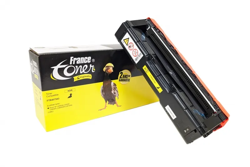 Toner FranceToner équivalent à RICOH SPC250EBK (407543) - NOIR - Format Standard