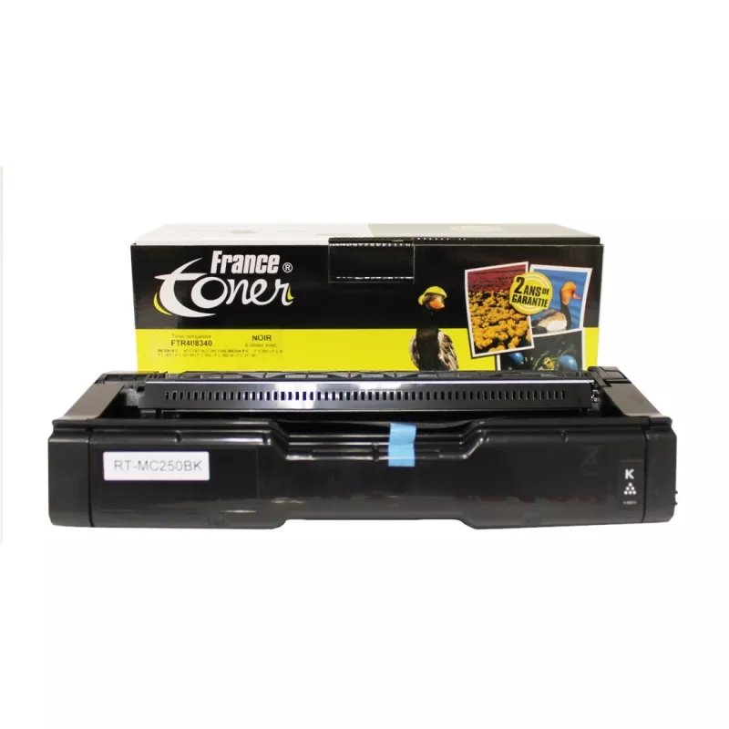 Toner FranceToner équivalent à RICOH 408340 - NOIR - Format XL