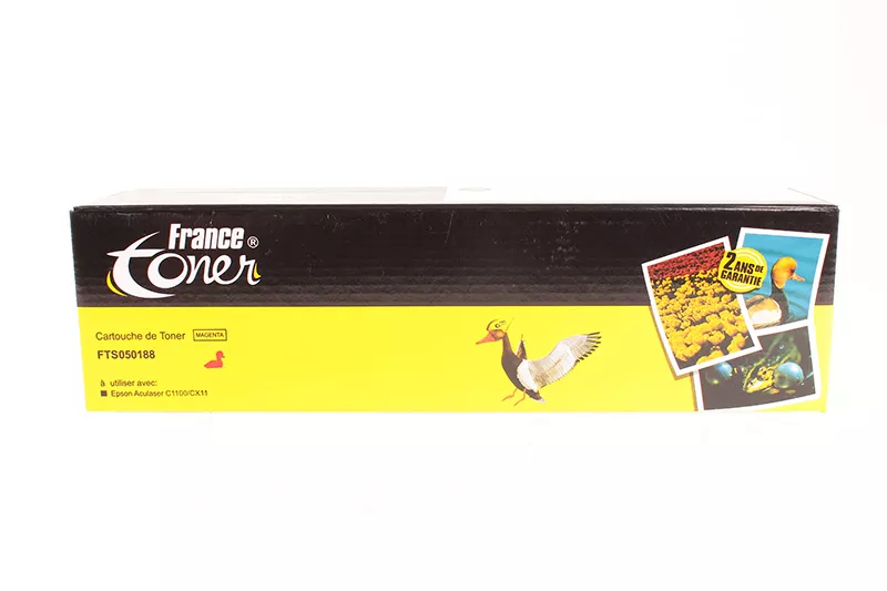 Toner FranceToner équivalent à EPSON S050188 (C13S050188) - MAGENTA (rouge) - Format XL