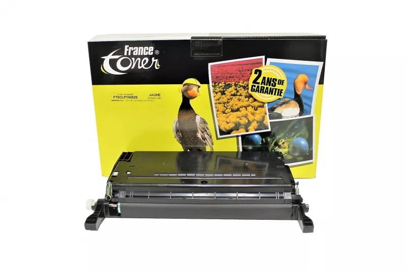 Toner FranceToner équivalent à SAMSUNG Y6062S (CLT-Y6062S-EL) - JAUNE - Format Standard
