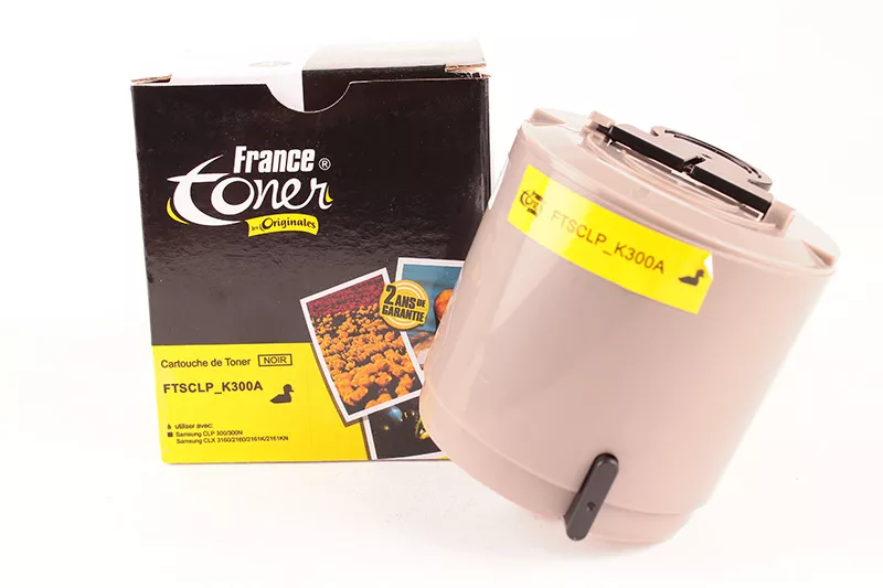 Toner FranceToner équivalent à SAMSUNG CLPK300A - NOIR - Format Standard
