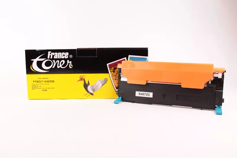 Toner FranceToner équivalent à SAMSUNG ST994A (CLT-C4072S) - CYAN (bleu) - Format Standard