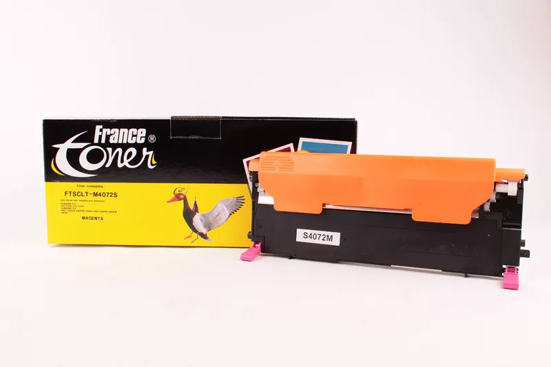Toner FranceToner équivalent à SAMSUNG SU262A (CLT-M4072S) - MAGENTA (rouge) - Format Standard