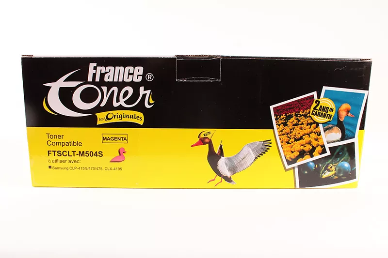 Toner FranceToner équivalent à SAMSUNG SU292A (CLT-M504S-ELS) - MAGENTA (rouge) - Format Standard