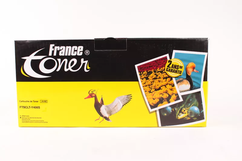 Toner FranceToner équivalent à SAMSUNG SU462A (CLT-Y406S-ELS) - JAUNE - Format Standard