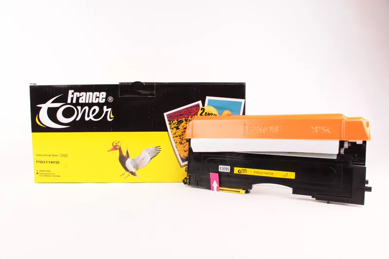 Toner FranceToner équivalent à SAMSUNG SU472A (CLT-Y4072S) - JAUNE - Format Standard