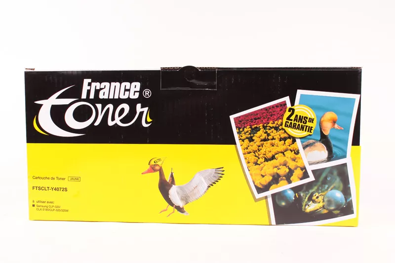 Toner FranceToner équivalent à SAMSUNG SU472A (CLT-Y4072S) - JAUNE - Format Standard