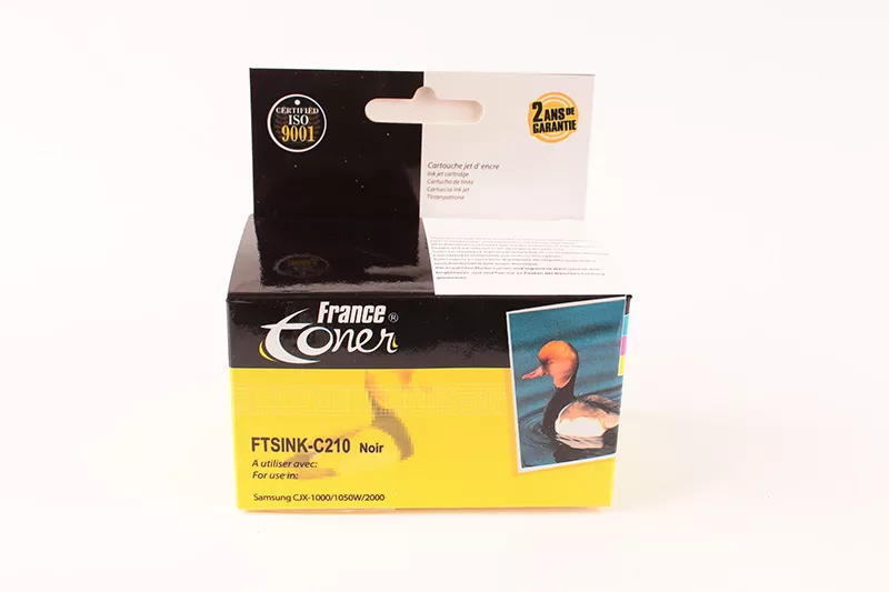 Cartouche d'encre FranceToner équivalent à SAMSUNG INK-C210 (INK-C210-ELS) - 3 COULEURS - Format Standard