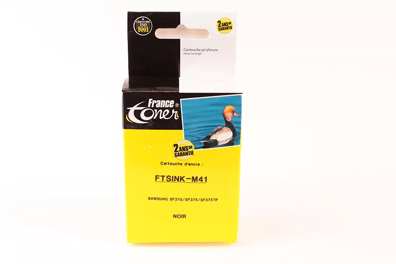 Cartouche d'encre FranceToner équivalent à SAMSUNG INK-M41 (INKM41) - NOIR - Format Standard