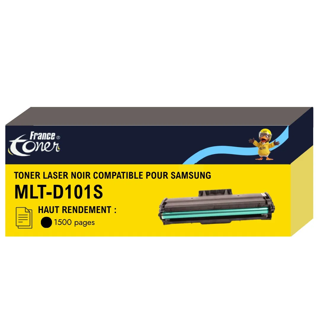 Toner FranceToner équivalent à SAMSUNG SU696A (MLTD101S) - NOIR - Format Standard