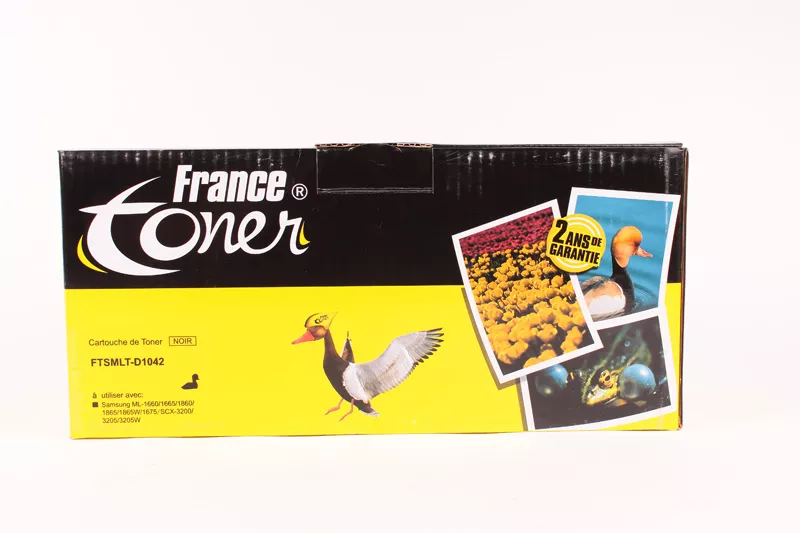Toner FranceToner équivalent à SAMSUNG MLT-D1042 (MLT-D1042-ELS) - NOIR - Format Standard