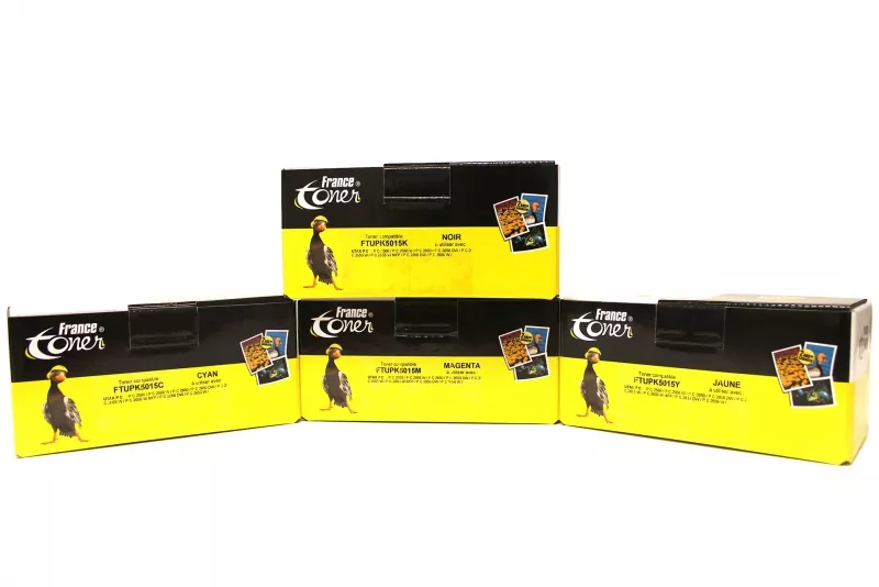 Pack de 4 toners compatibles FranceToner équiva...