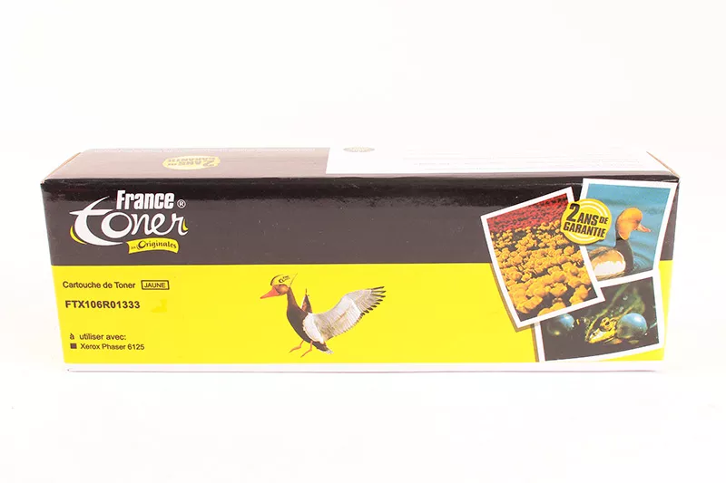 Toner FranceToner équivalent à XEROX 106R01333 - JAUNE - Format Standard