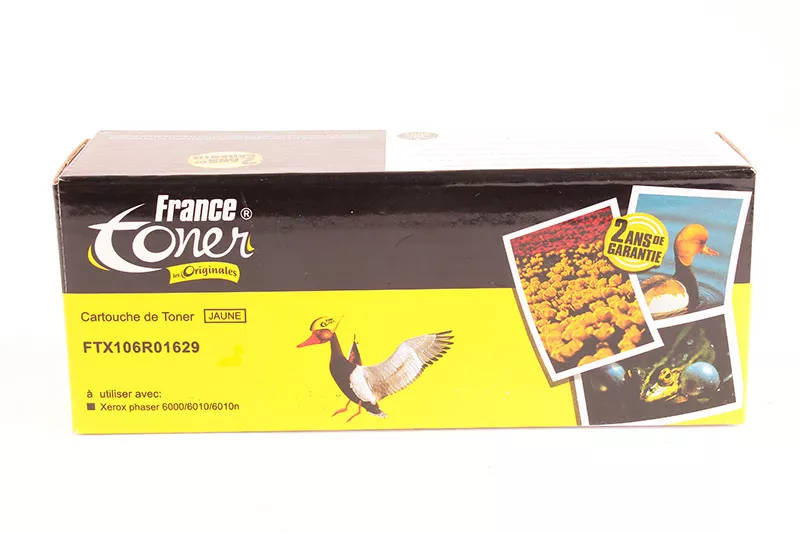 Toner FranceToner équivalent à XEROX 106R01629 - JAUNE - Format Standard