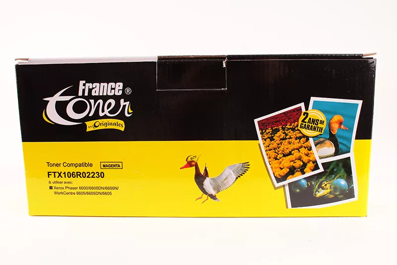 Toner FranceToner équivalent à XEROX 106R02230 - MAGENTA (rouge) - Format XL