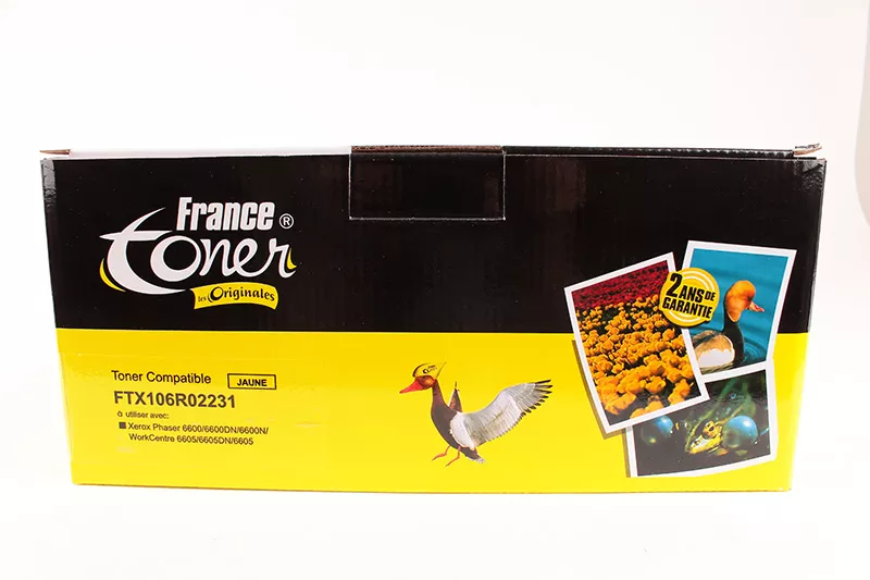 Toner FranceToner équivalent à XEROX 106R02231 - JAUNE - Format XL