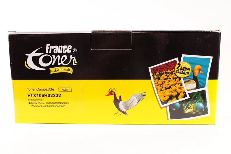 Toner FranceToner équivalent à XEROX 106R02232 - NOIR - Format XL
