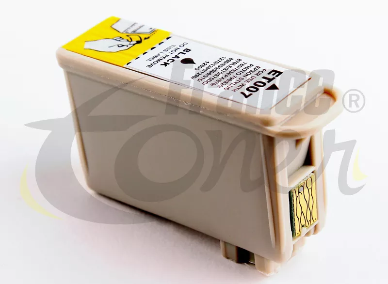 Cartouche d'encre générique équivalent à EPSON T007 Série aigle (C13T00740110) - NOIR - Format Standard