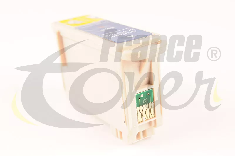 Cartouche d'encre générique équivalent à EPSON T026 Série Poisson (C13T02640110) - NOIR - Format Standard