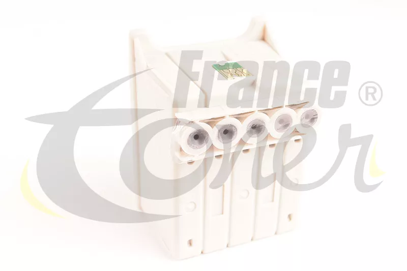 Cartouche d'encre générique équivalent à EPSON T027 Série Poisson (C13T027401) - 5 COULEURS - Format Standard