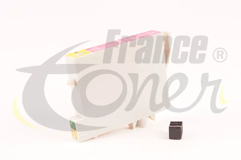 Cartouche d'encre générique équivalent à EPSON T0593 Série Lys (C13T059340) - MAGENTA (rouge) - Format Standard